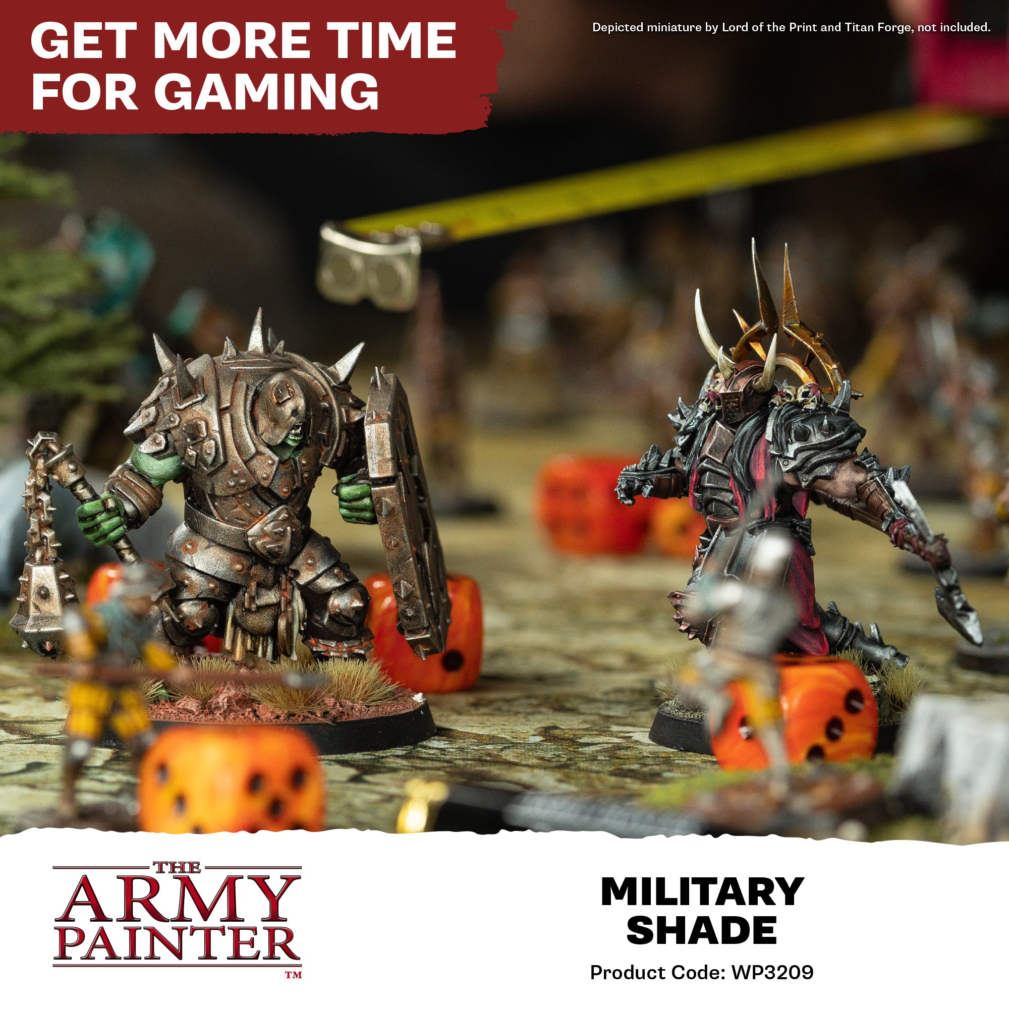 Army Painter Warpaints Fanatic Wash, Military Shade