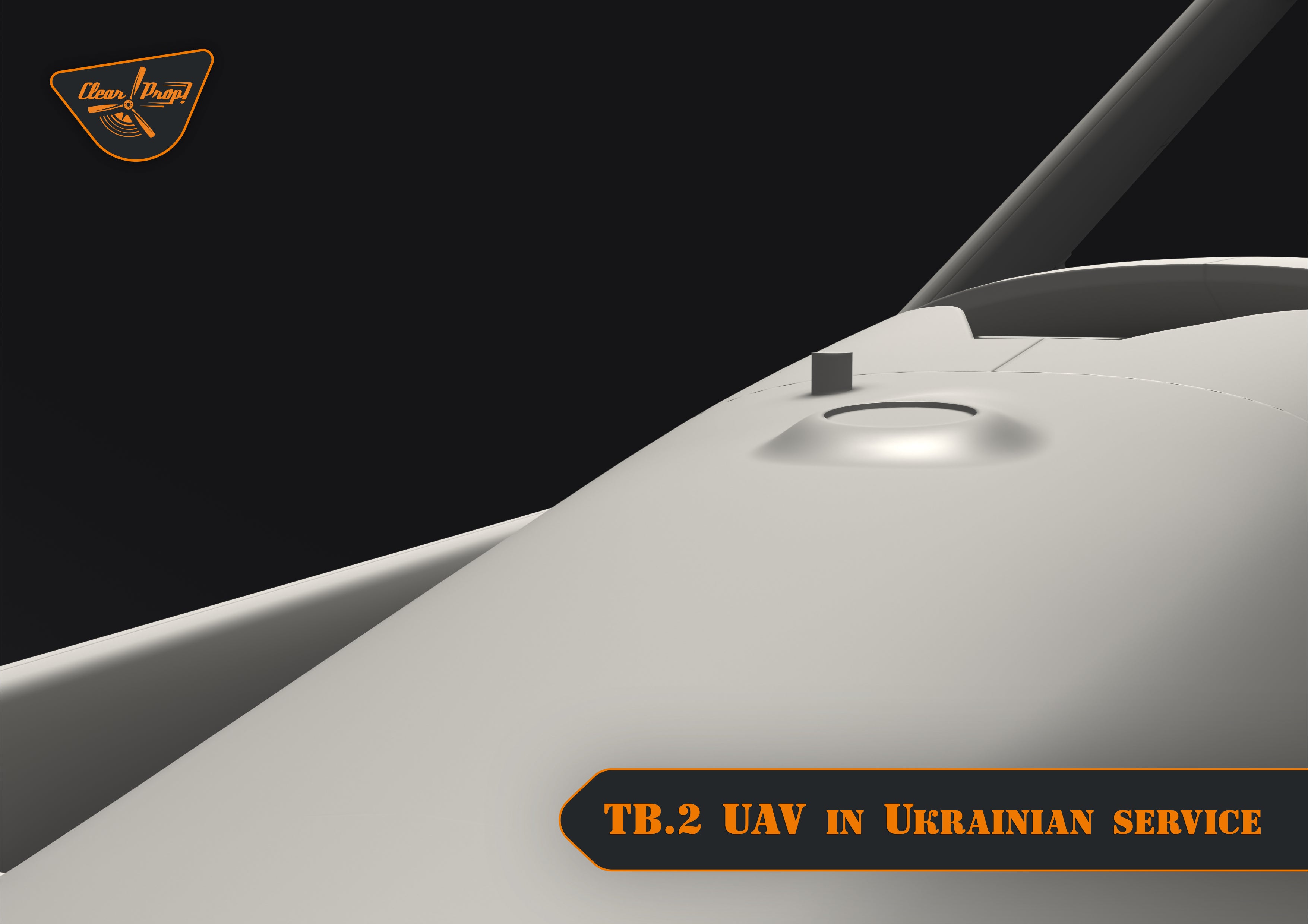 Clear Prop 1/48 TB.2 UAV in Polish service [Starter Kit] | 6400608763538