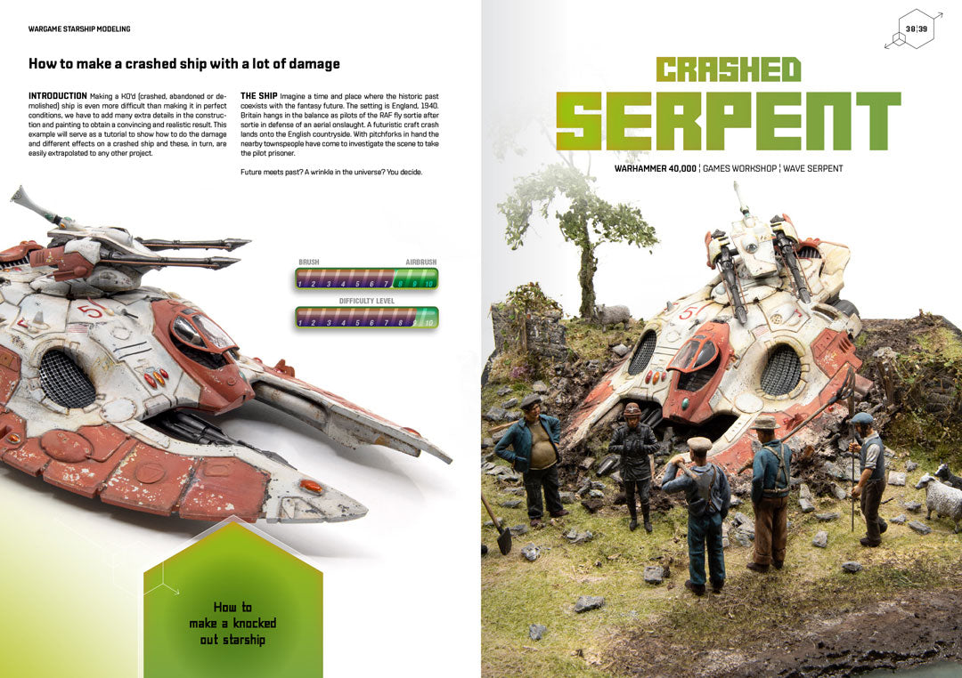 AK Interactive Learning Wargames #02 Starship Techniques - Advanced - (English) | 8435568335165