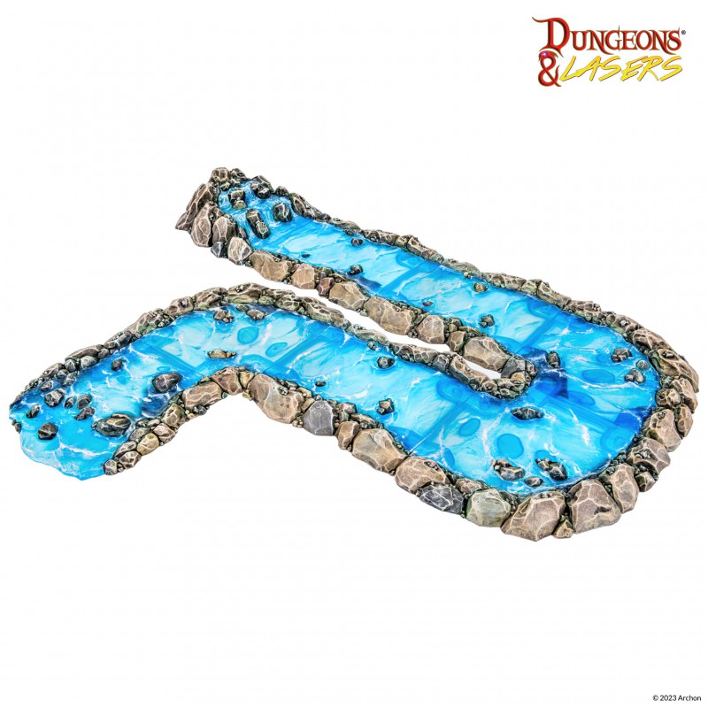 Archon Studio Dungeons and Lasers: Modular River (D&L: Expansion Sets) | 5901414674168
