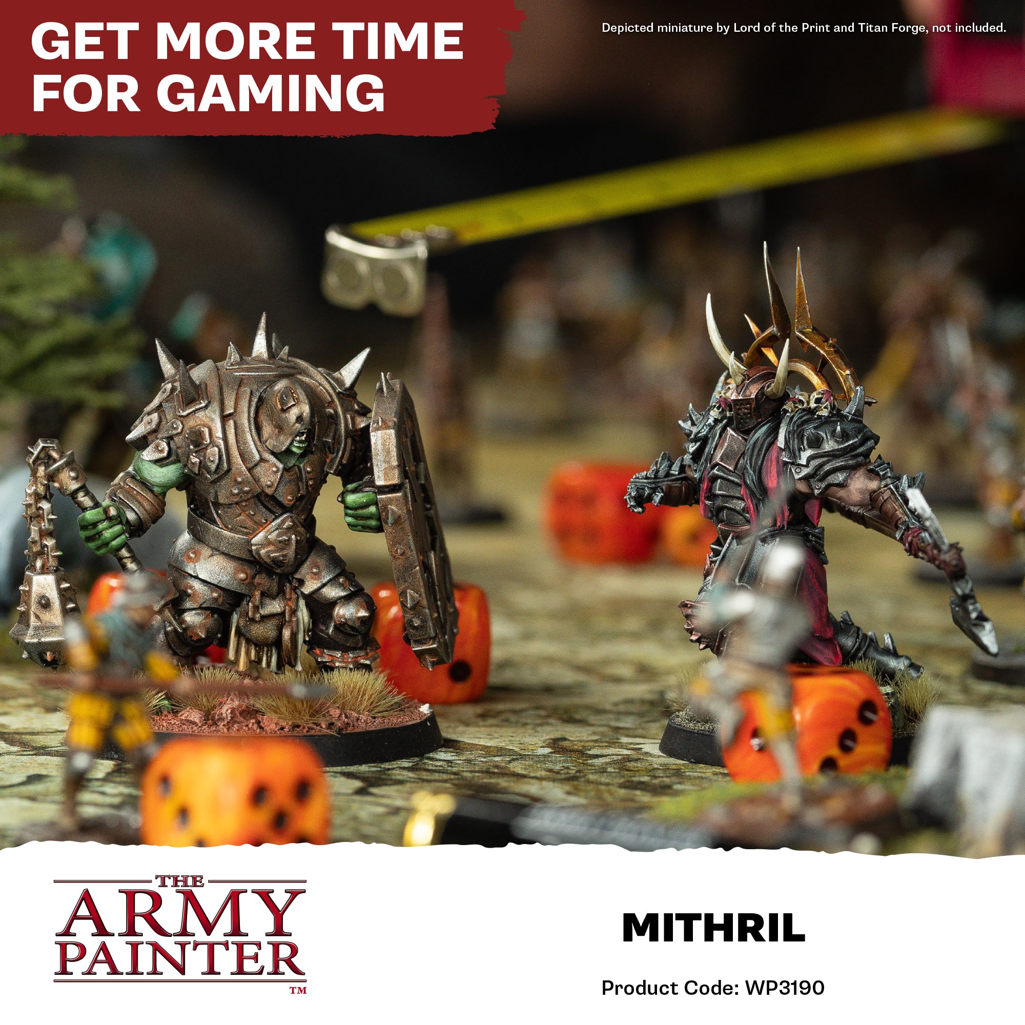Army Painter Warpaints Fanatic Metallic, Mithril