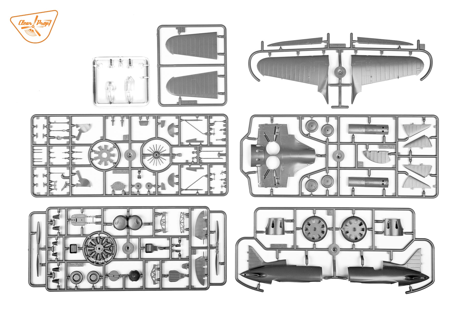 Clear Prop 1/48 I-16 type 5 (early version) [Starter Kit] | 6400608763712