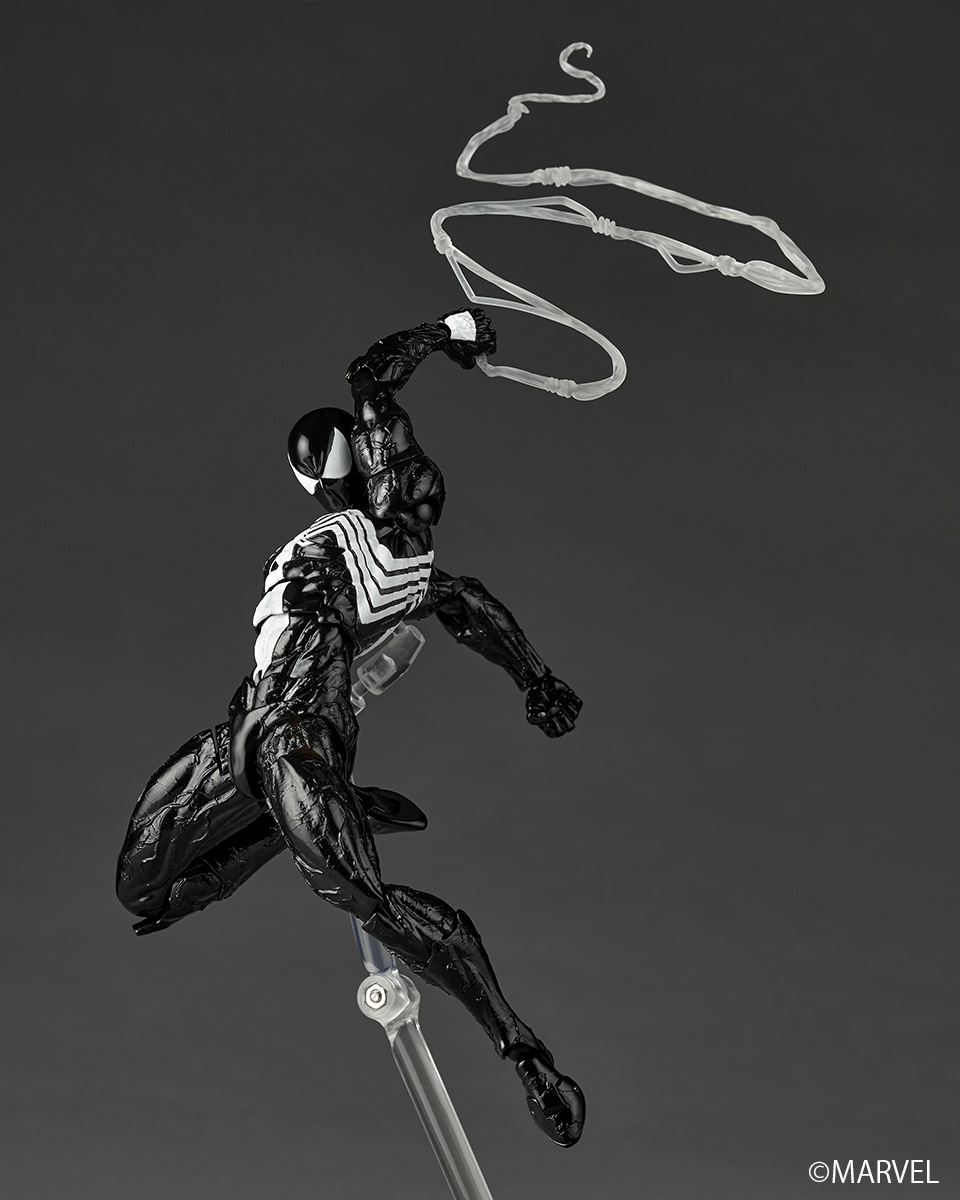 Revoltech Amazing Yamaguchi Symbiote Spider-Man (2027 Reissue)