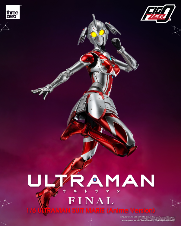 Three Zero FigZero 1/6 ULTRAMAN SUIT MARIE (Anime Version) | 4895250806979