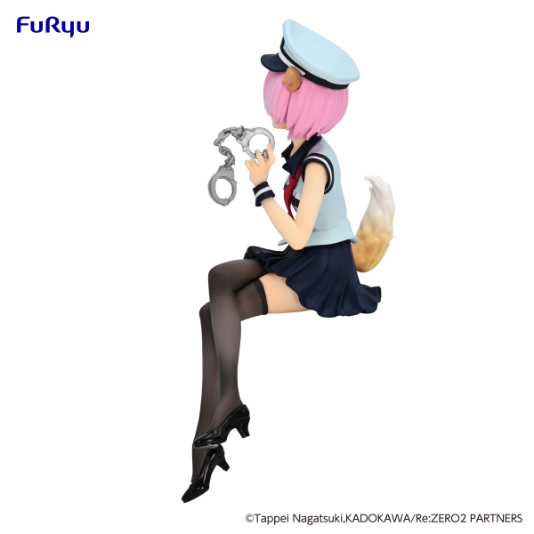 FURYU Corporation Re:ZERO -Starting Life in Another World-　Noodle Stopper Figure -Ram Police Officer Cap with Dog Ears- | 4582655070172