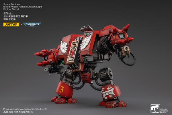 JOYTOY Blood Angels Furioso Dreadnought Brother Samel | 6973130372634