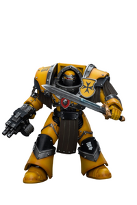 Joy Toy Imperial Fists Legion Cataphractii Terminator Squad Legion Cataphractii Sergeant with Power Sword | 6973130379374