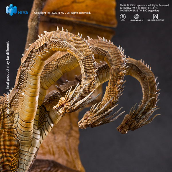 HIYA TOYS Exquisite Basic Series None Scale 10 Inch Godzilla King of the Monsters King Ghidorah 2.0(6957534205088)(6957534205088)