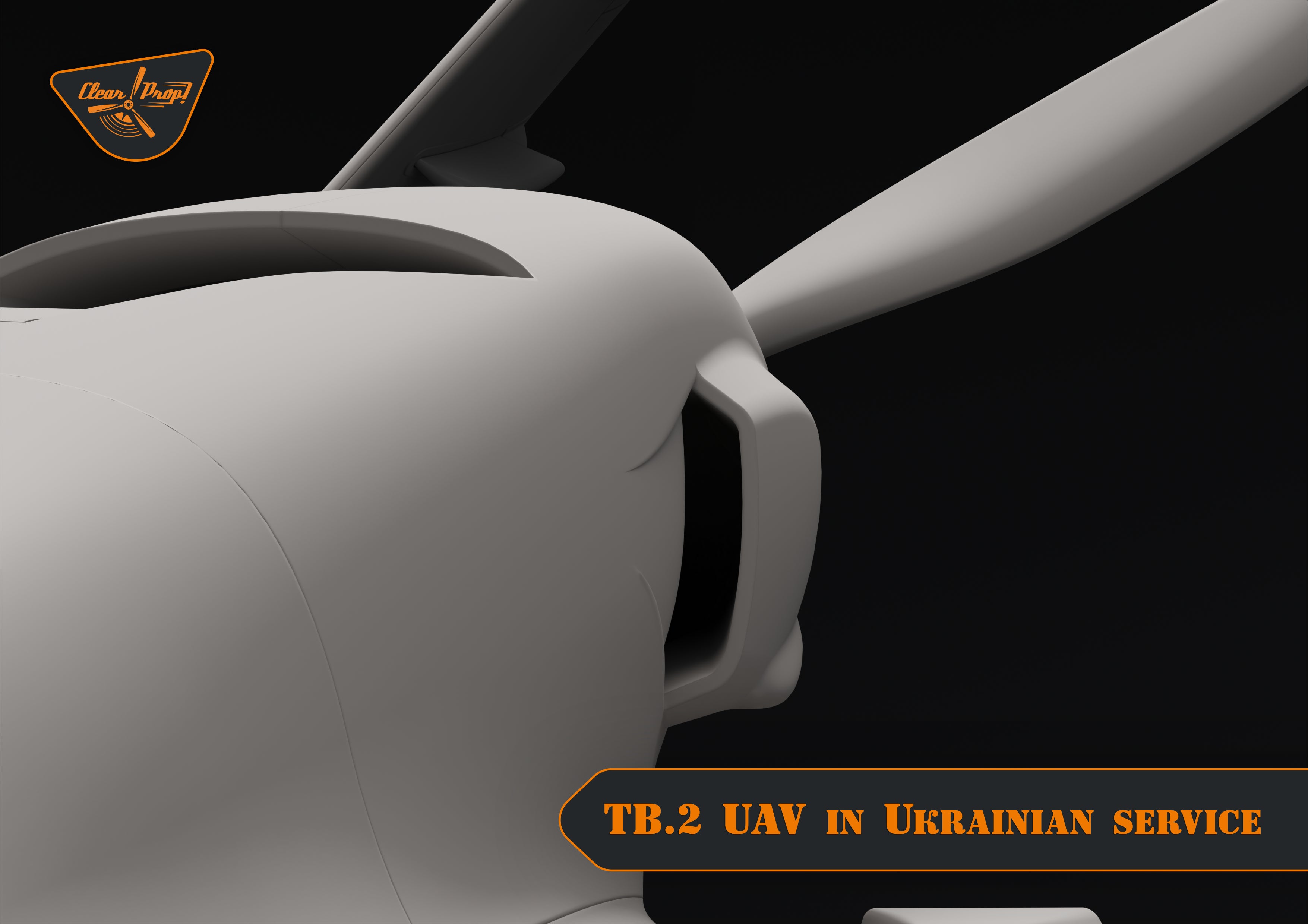 Clear Prop 1/48 TB.2 UAV in Polish service [Starter Kit] | 6400608763538