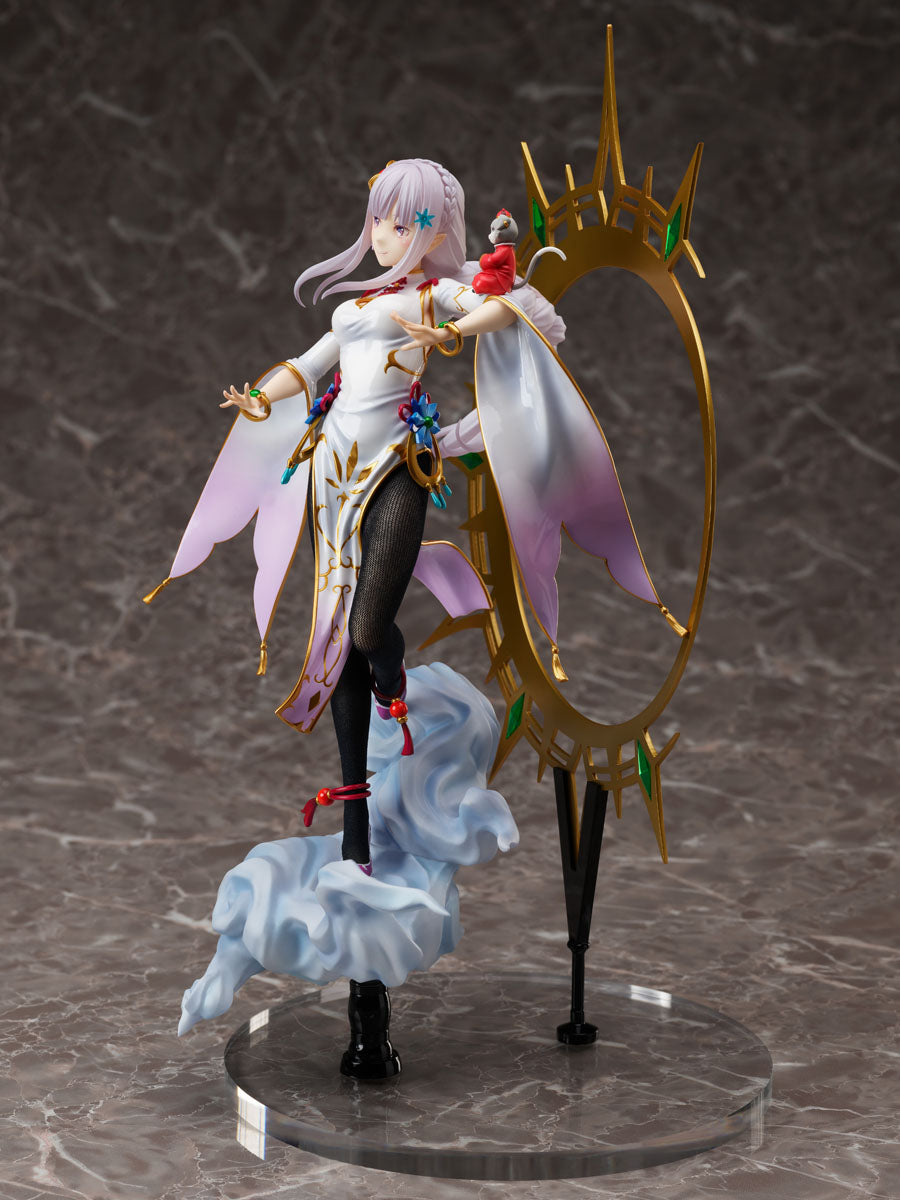FURYU Corporation Re:ZERO -Starting Life in Another World- Emilia China Dress ver. 1/7 Scale Figure | 4589584957482
