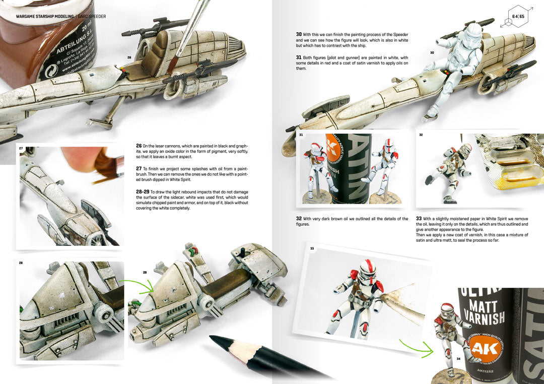 AK Interactive Learning Wargames #02 Starship Techniques - Advanced - (English) | 8435568335165