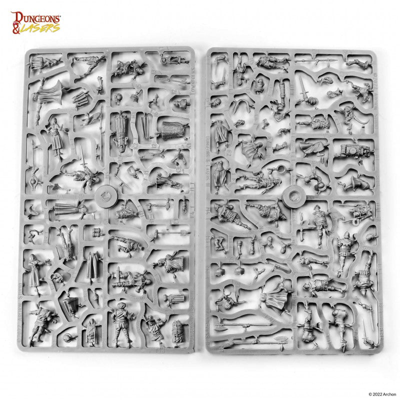 Archon Studio Dungeons and Lasers: Townsfolk Miniature Pack (D&L: Miniatures) | 5901414672973