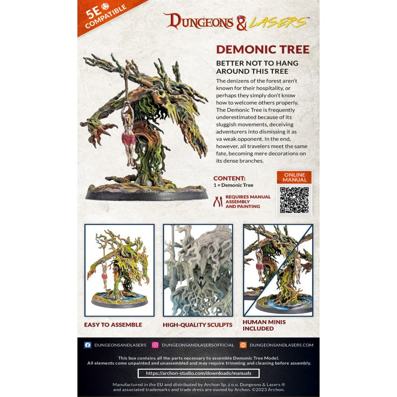Archon Studio Dungeons and Lasers: Demonic Tree (D&L: Miniatures) | 5901414674724