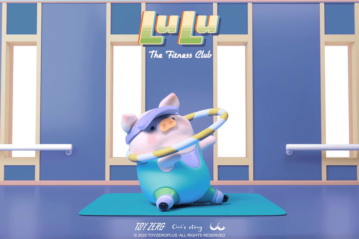 LuLu the Piggy - Fitness Club Series (Blind Box) (Box of 8)