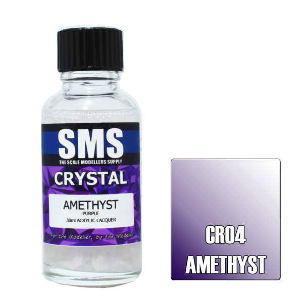 The Scale Modellers Supply (SMS) Crystal AMETHYST 30ml | 707959821822
