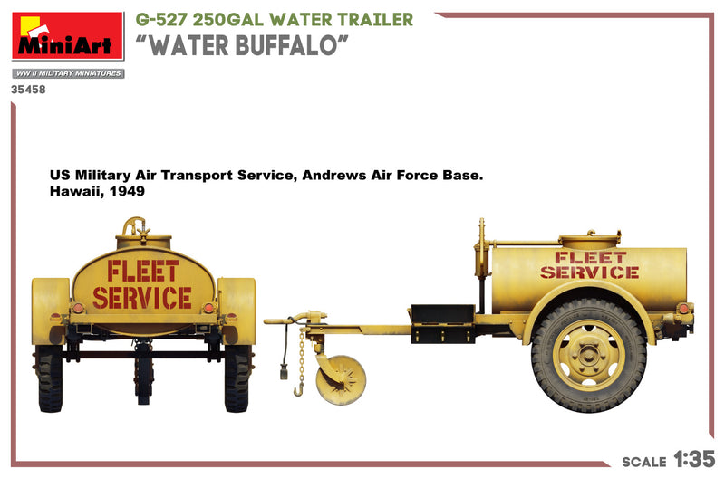MiniArt 1/35 G-527 250GAL Water Trailer “Water Buffalo”
