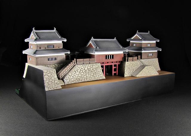 Good Smile Company Shinsyuy Ueda Castle with Sanada Kabuto Paper Craft Re-Run 1/200 Scale Model Kit