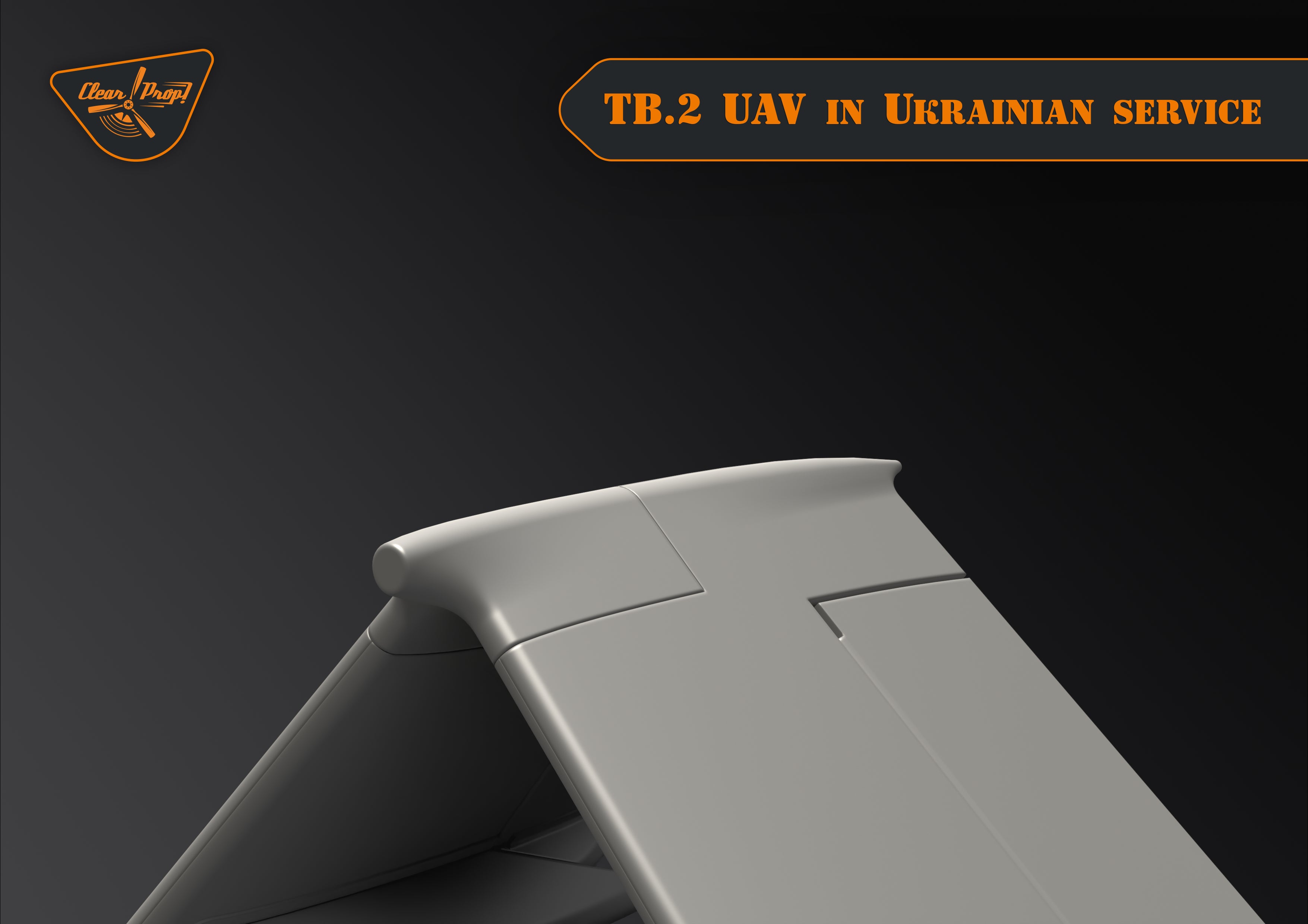 Clear Prop 1/48 TB.2 UAV in Polish service [Starter Kit] | 6400608763538