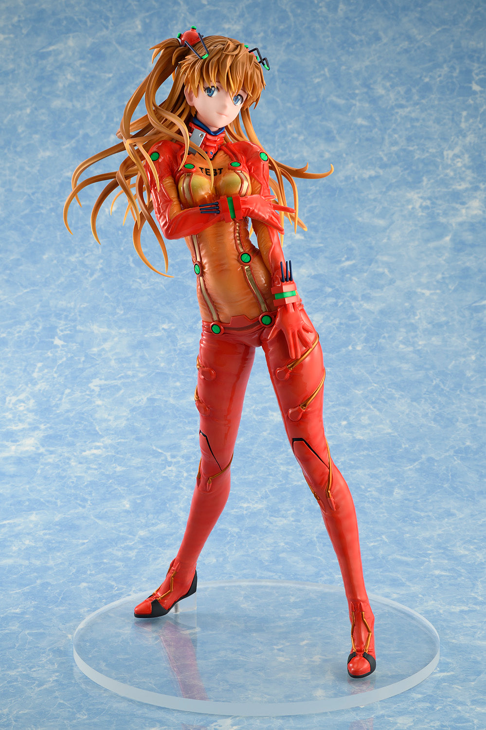 BellFine Evangelion:2.0 You Can (Not) Advance Series Asuka Shikinami Langley Test Plugsuit Smile Ver. 1/4 Scale Figure
