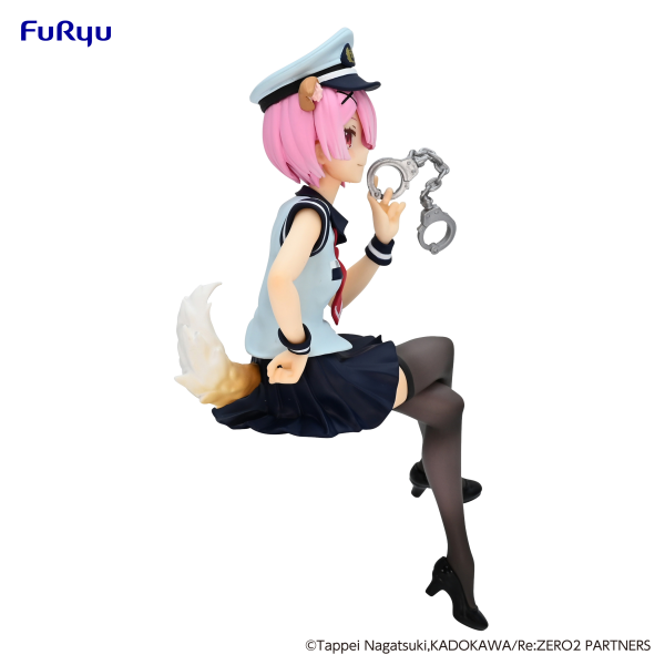 FURYU Corporation Re:ZERO -Starting Life in Another World-　Noodle Stopper Figure -Ram Police Officer Cap with Dog Ears- | 4582655070172