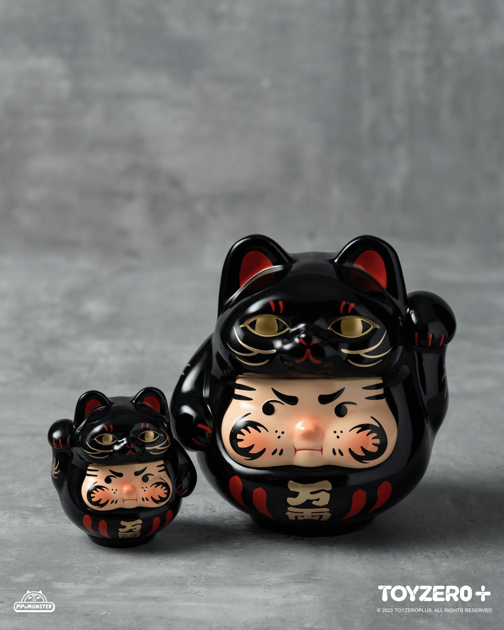 PP Lucky Cat Daruma (Black cat edition) | 796548113325