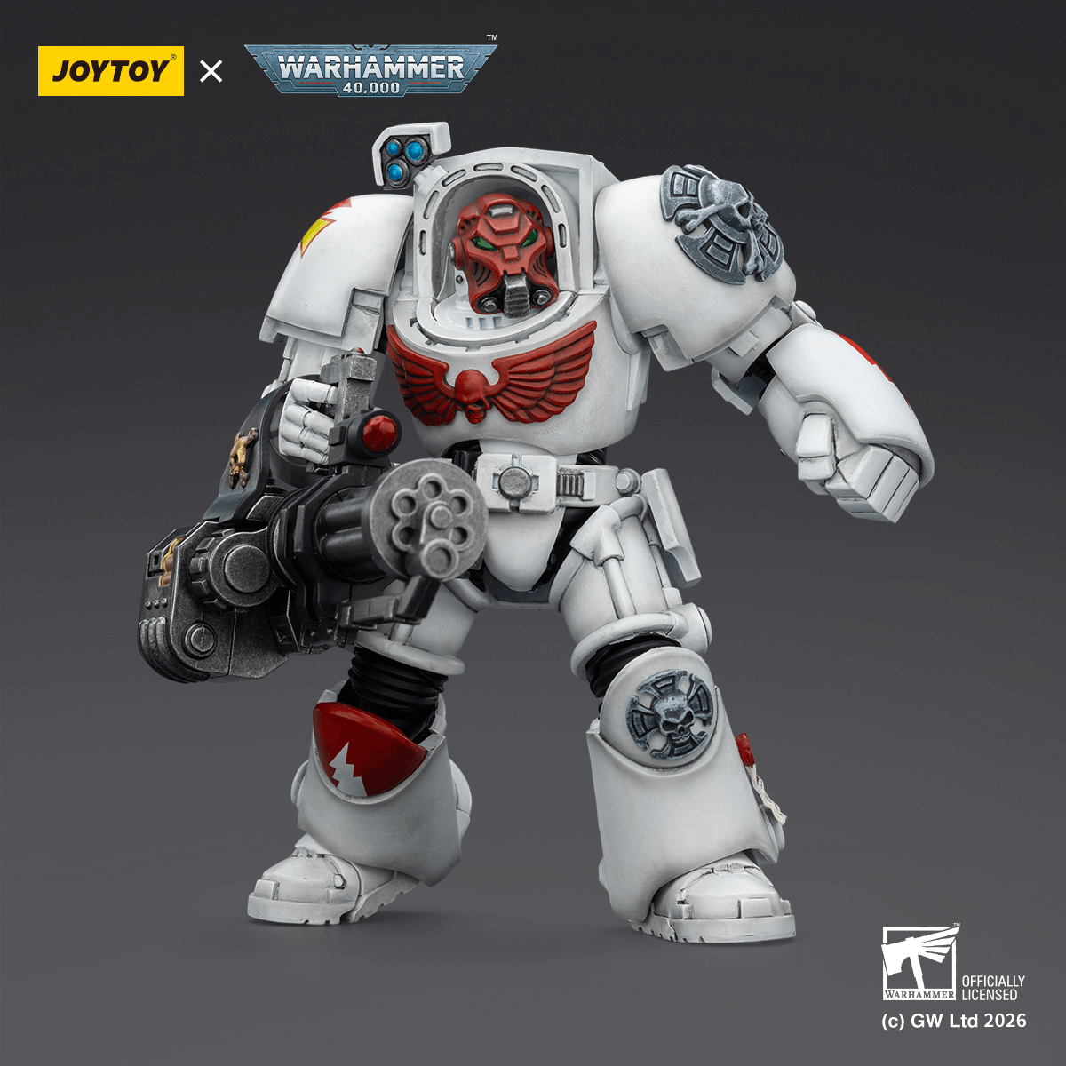 White Scars Terminator 3 with Power Fist and Assault Cannon | 6927054403202