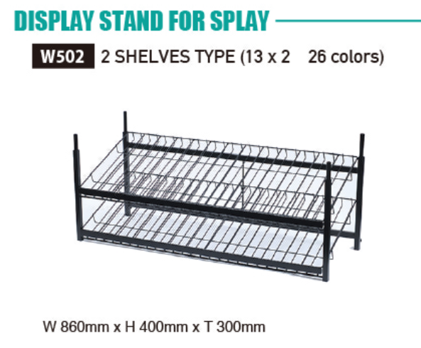 Mr Hobby New Stand For Mr. Spray 26 Colors (MODULE; NOT FULL RACK) | 4973028519662