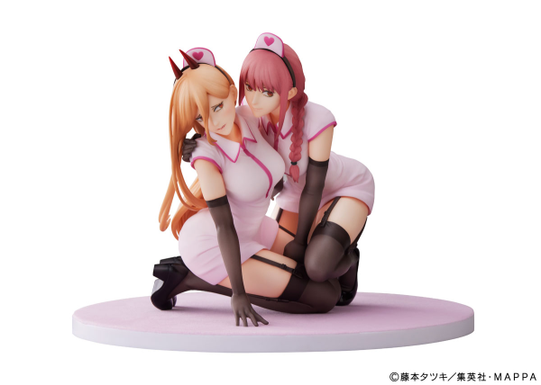 Good Smile Company Chainsaw Man Power & Makima Nurse Ver. 1/7 Scale Figure set(4580736409286)(4580736409286)