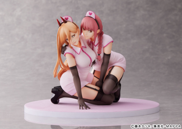 Good Smile Company Chainsaw Man Power & Makima Nurse Ver. 1/7 Scale Figure set(4580736409286)(4580736409286)
