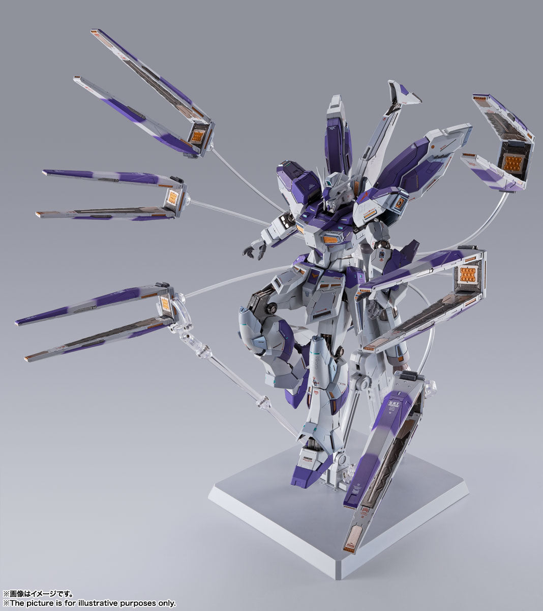 BANDAI Tamashii Hi-Nu GUNDAM Mobile Suit Gundam Char's Counterattack: Beltorchika's Children, Bandai Spirits Metal Build(4573102629968)