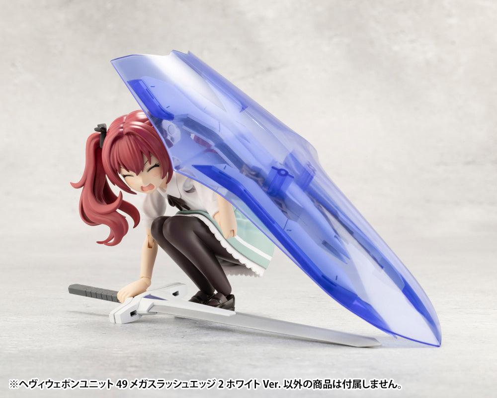 KOTOBUKIYA HEAVY WEAPON UNIT49 MEGA SLASH EDGE 2 White Ver.