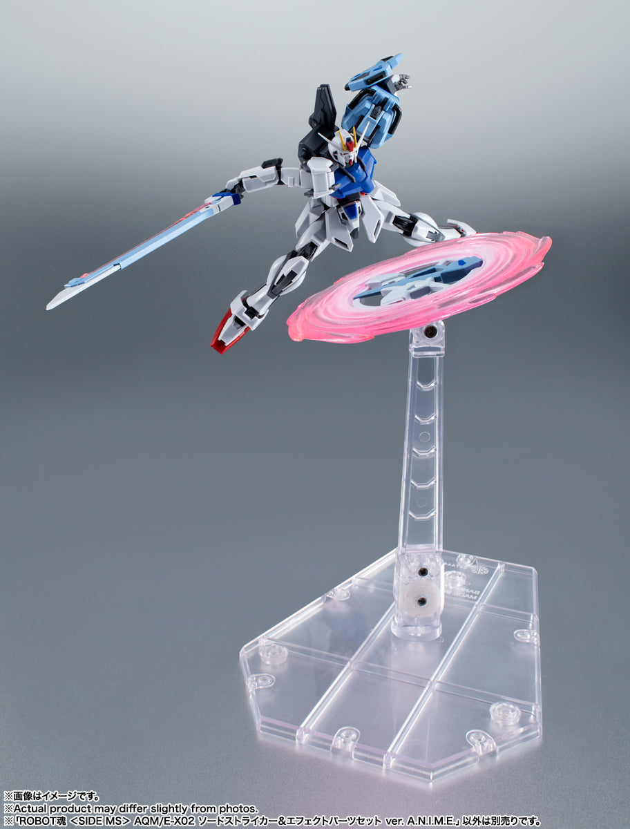 BANDAI Tamashii AQM/E-X02 SWORD STRIKER ＆ EFFECT PARTS SET ver. A.N.I.M.E. "MOBILE SUIT GUNDAM SEED", Bandai Spirits Robot Spirits(4573102639936)