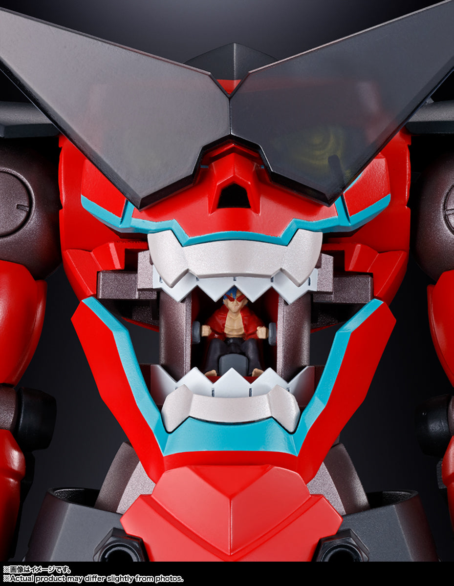BANDAI Spirits GX-107 Gurren Lagann & Giga Drill Set "Tengen Toppa Gurren Lagann", TAMASHII NATIONS Soul of Chogokin(4573102657572)