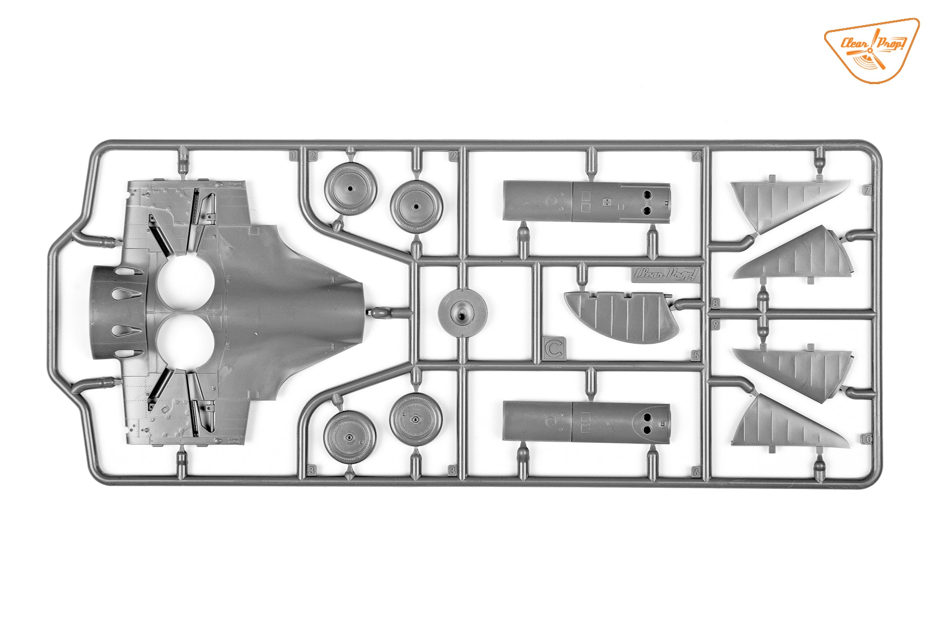 Clear Prop 1/48 I-16 type 5 (early version) [Starter Kit] | 6400608763712