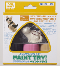 GSI Creos Acrysion Paint Try! - Cat
