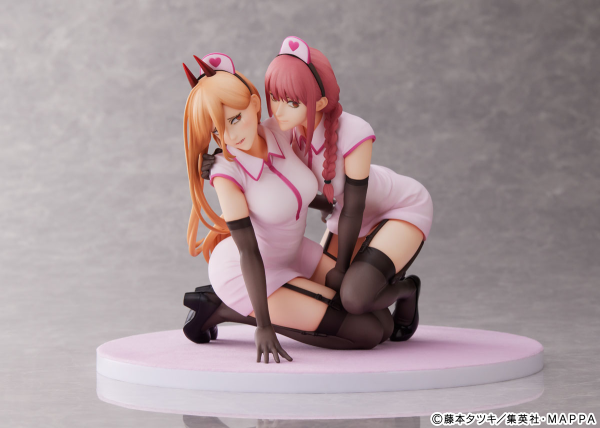 Good Smile Company Chainsaw Man Power & Makima Nurse Ver. 1/7 Scale Figure set(4580736409286)(4580736409286)