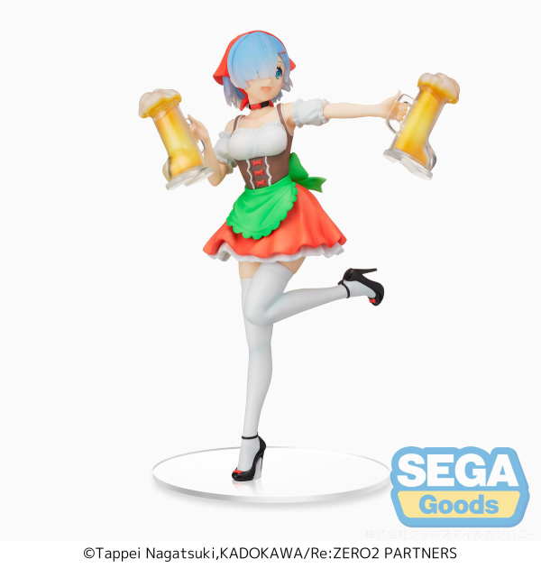 SEGA "Re:ZERO -Starting Life in Another World-" SPM Figure "Rem" Oktoberfest Ver.(re-run)