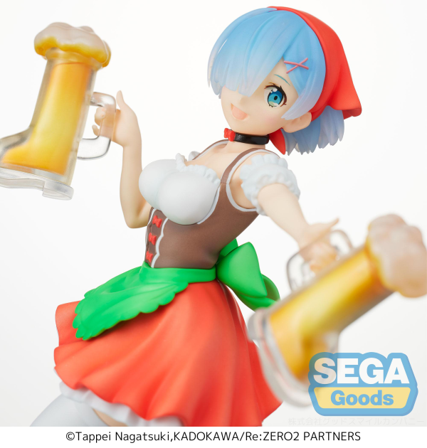 SEGA "Re:ZERO -Starting Life in Another World-" SPM Figure "Rem" Oktoberfest Ver.(re-run)