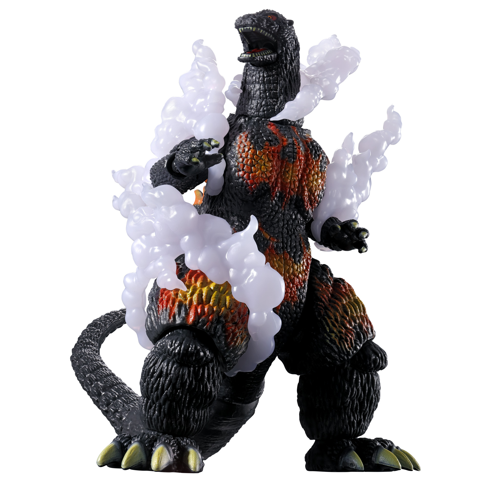 6"Godzilla Action Figure Set Series Burning Godzilla   | 045557923457