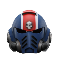JOYTOY Ultramarines Lieutenant Titus' MKX Helmet | 6927054401741