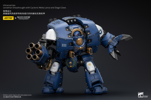 Joy Toy Ultramarines Leviathan Dreadnought with Cyclonic Melta Lance And Siege Claws(6973130378643)(6973130378643)