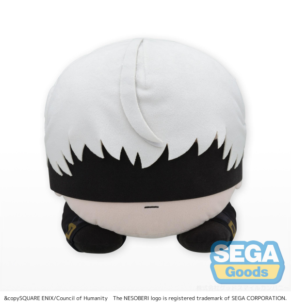 SEGA NESOBERI (Lay-Down) TV Anime "NieR:Automata Ver1.1a" LL Plush "9S" | 4580779546689