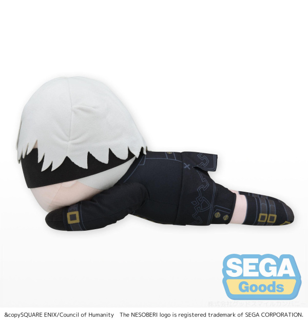 SEGA NESOBERI (Lay-Down) TV Anime "NieR:Automata Ver1.1a" LL Plush "9S" | 4580779546689