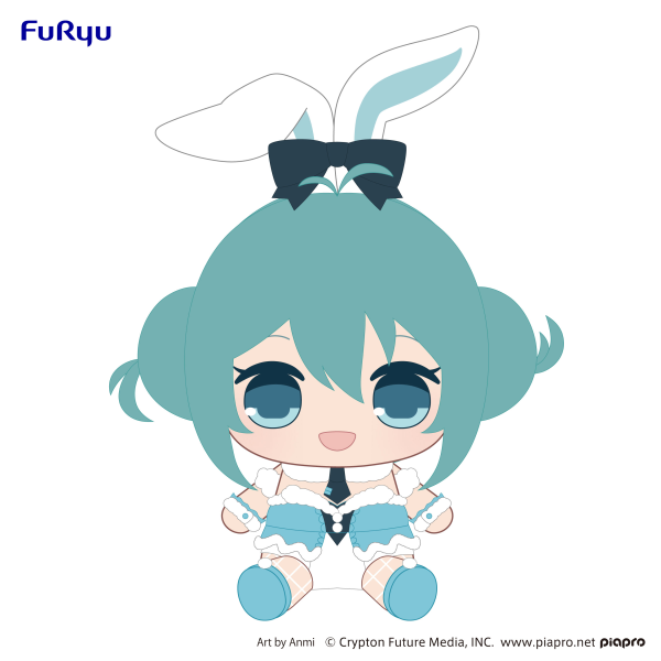 GoodSmile Company Hatsune Miku　KYURUMARU BIG Plush Toy -Hatsune Miku /White Rabbit-