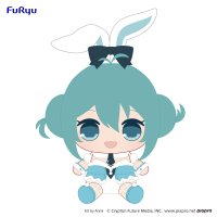 GoodSmile Company Hatsune Miku　KYURUMARU BIG Plush Toy -Hatsune Miku /White Rabbit-
