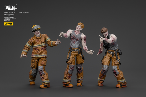 JOYTOY Dark Source Zombie Figure Firefighters(6927054401598)