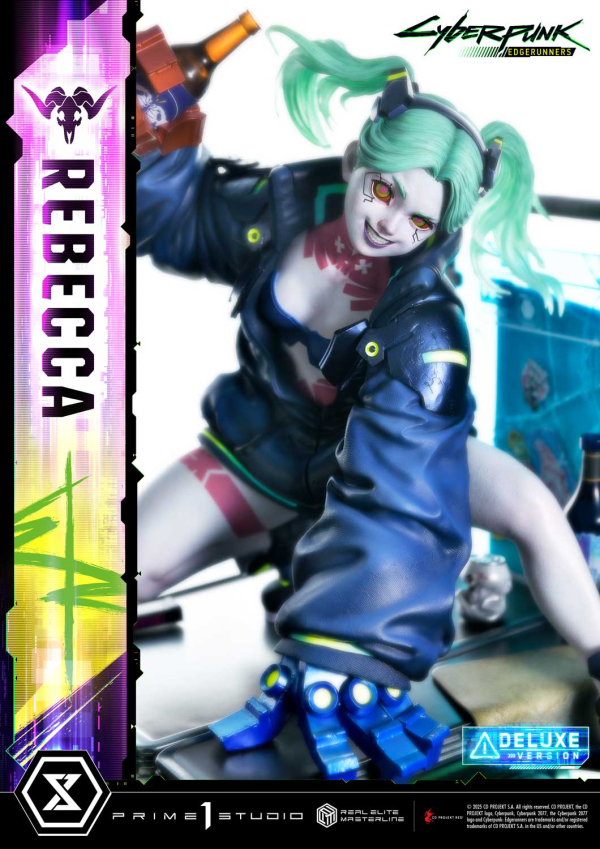 Prime 1 Studio  Real Elite Masterline Cyberpunk: Edgerunners Rebecca Deluxe Version(4582647121578)