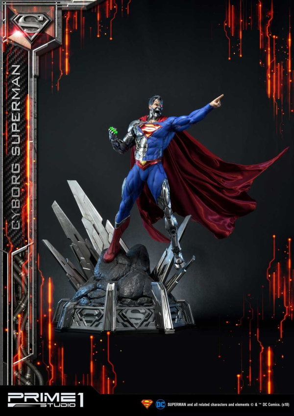 Prime 1 Studio Museum Masterline Superman (Comics) Cyborg Superman(4562471908002)(4562471908002)