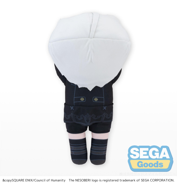SEGA NESOBERI (Lay-Down) TV Anime "NieR:Automata Ver1.1a" LL Plush "9S" | 4580779546689