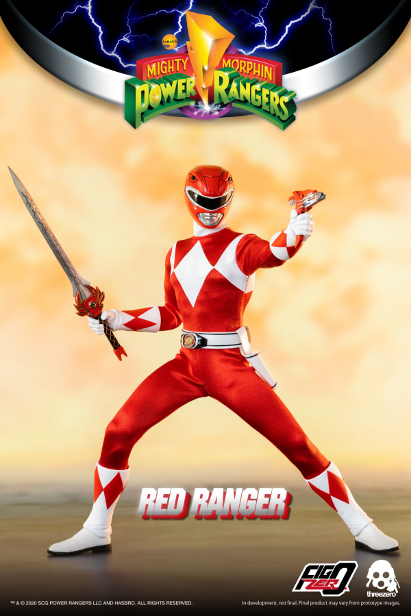 threezero Mighty Morphin Power Rangers – 1/6 Red Ranger | 4897056204782